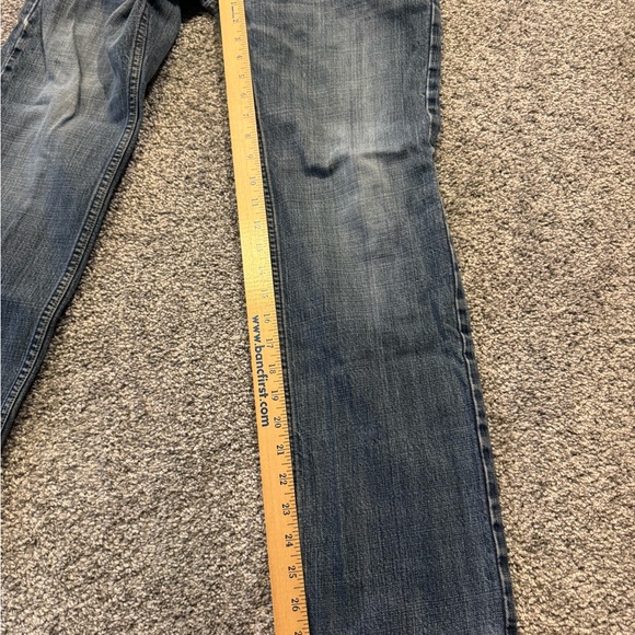 American Eagle Jeans Mens 28x30 Blue Original Straight Medium Wash Denim - Picture 6 of 9